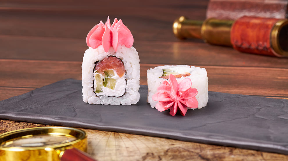 Блюдо Ролл Голландский с лососем меню Мир Суши Ролл Голландский с лососем - Роллы - Мир Суши, Нижнекамск