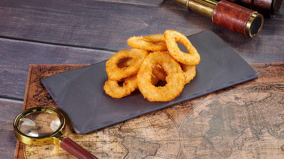 Блюдо Кольца луковые в панировке меню Мир Суши Кольца луковые в панировке - Закуски - Мир Суши, Красноярск