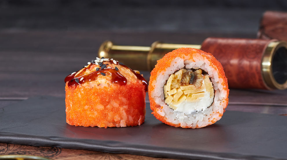 Блюдо Ролл Сингапур меню Мир Суши Ролл Сингапур - Роллы - Мир Суши, Томск