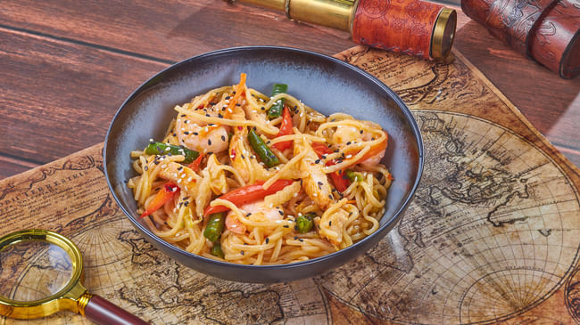 Блюдо Мексиканский вок меню Мир Суши Мексиканский вок WOK в Красноярске