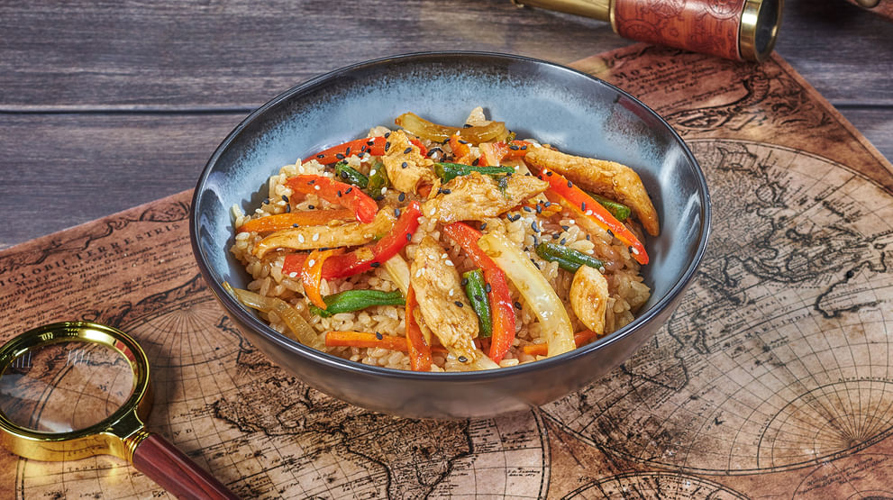 Блюдо Пхеньянский вок меню Мир Суши Пхеньянский вок - WOK - Мир Суши, Пыть-Ях