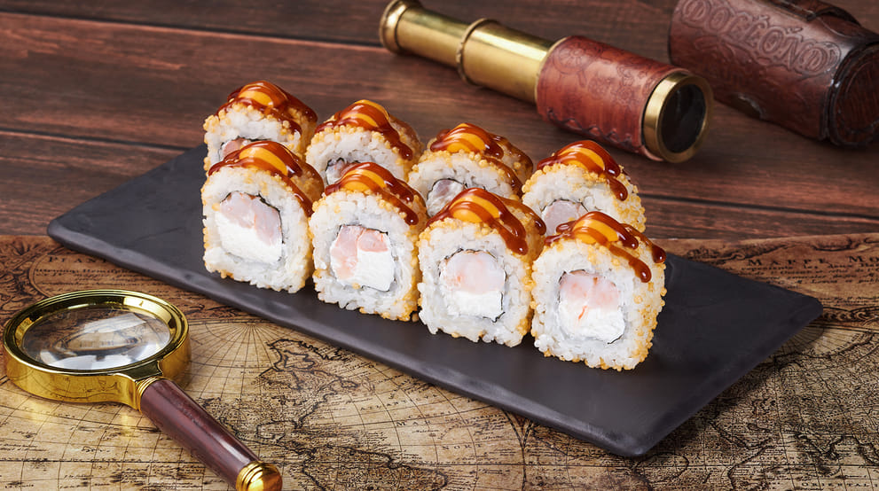 Блюдо Ролл Бирменский меню Мир Суши Ролл Бирменский - Роллы - Мир Суши, Новый Уренгой