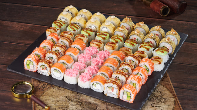 Блюдо Сет Австралия меню Мир Суши Сет Австралия Сеты в Барнауле