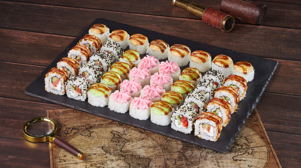 Блюдо Сет Австрия меню Мир Суши Сет Австрия - Сеты - Мир Суши, Барнаул