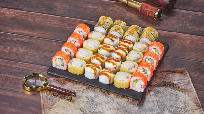 Блюдо Сет Виктория меню Мир Суши Сет Виктория Сеты в Подольске