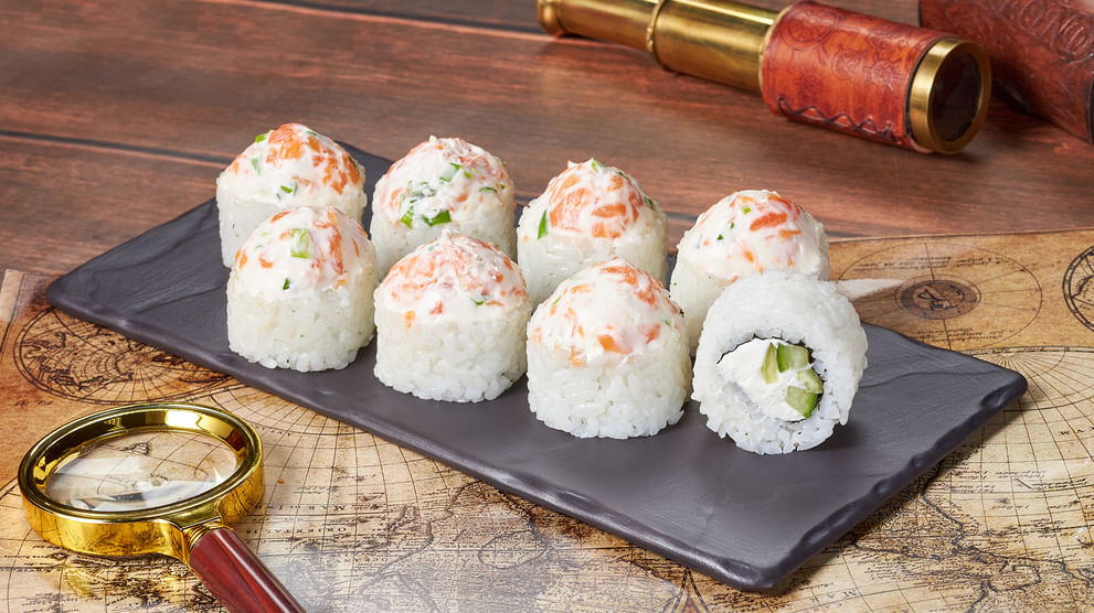 Блюдо Ролл Сеул-лайт меню Мир Суши Ролл Сеул-лайт - Роллы - Мир Суши, Томск