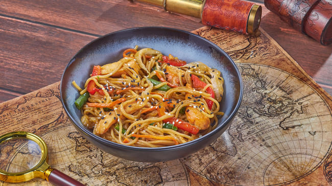 Блюдо Токийский вок меню Мир Суши Токийский вок WOK в Красноярске